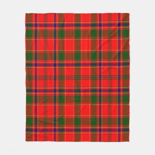 Munro Modern Plaid Fleece Deken (Voorkant)