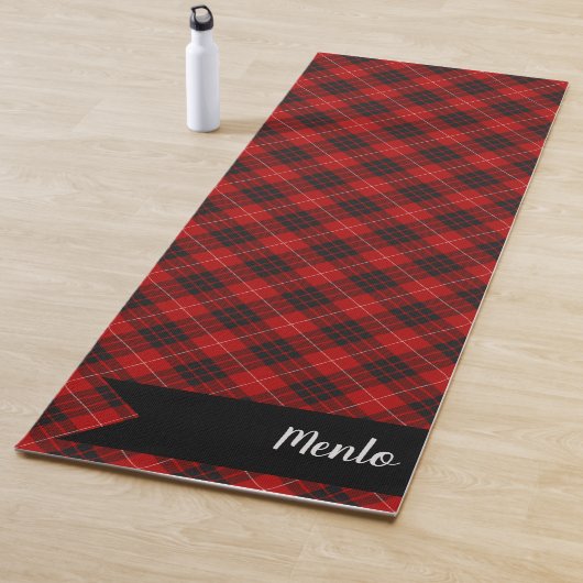 Munro Schots Tartan Plaid Patroon Yogamat (In situ)