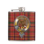 Munro Tartan & Badge Heupfles (Voorkant)