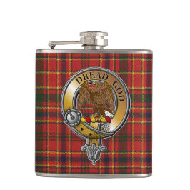 Munro Tartan & Badge Heupfles