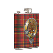 Munro Tartan & Badge Heupfles (Rechts)
