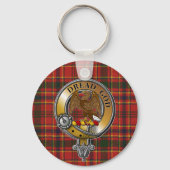 Munro Tartan & Badge Sleutelhanger (Voorkant)