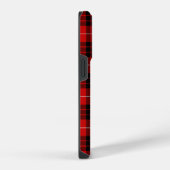 Munro tartan rood zwart geruit iPhone hoesje (Rechterkant)