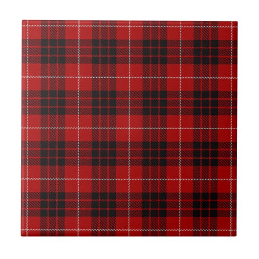 Munro Tartan Tegeltje (Voorkant)