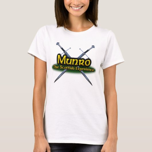 Munro The Scottish Experience Clan T-shirt (Voorkant)