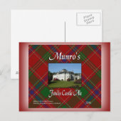 Munro's Foulis Castle Ale Briefkaart (Voorkant / Achterkant)