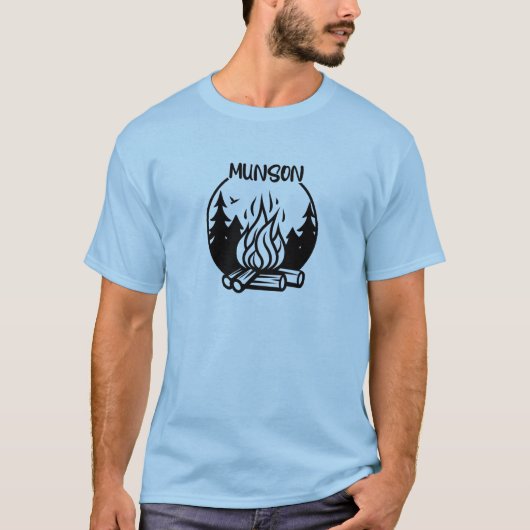 Munson Camping T-shirt (Voorkant)