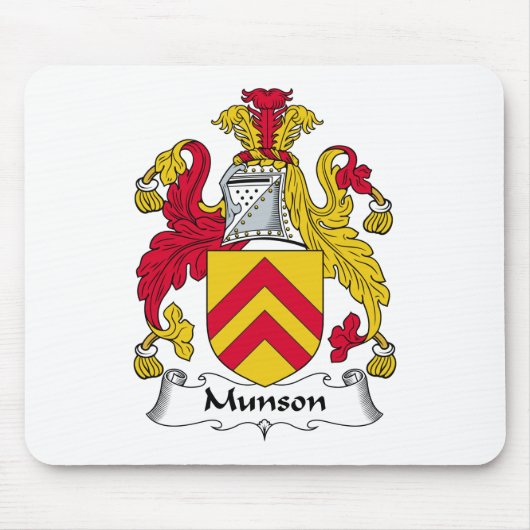 Munson Family Crest Muismat (Voorkant)
