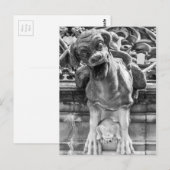 Munster Cathedral Gargoyle - Bern - Zwitserland Briefkaart (Voorkant / Achterkant)