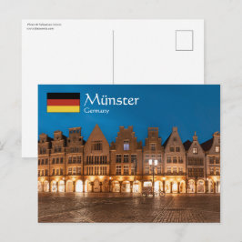 Münster Duitsland Briefkaart