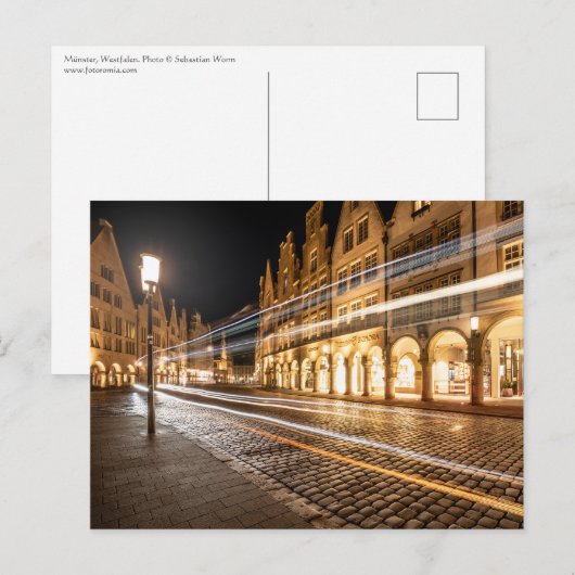 Münster Duitsland Briefkaart (Voorkant / Achterkant)