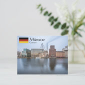 Münster Duitsland Briefkaart (Staand voorkant)