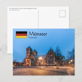 Münster Duitsland Briefkaart