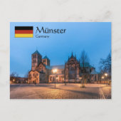 Münster Duitsland Briefkaart (Voorkant)