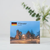 Münster Duitsland Briefkaart (Staand voorkant)