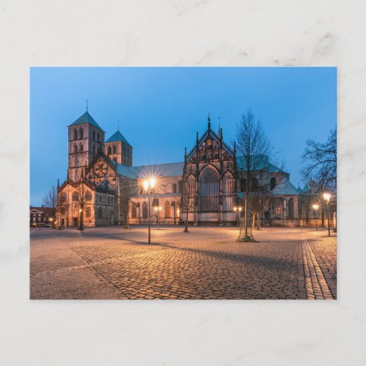 Münster Duitsland Briefkaart (Voorkant)