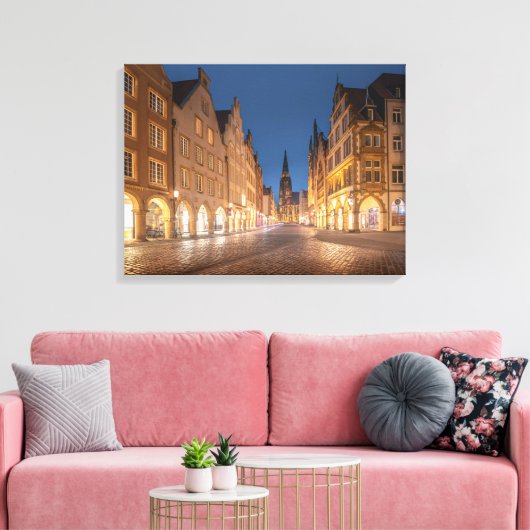 Münster Duitsland Canvas Afdruk (Insitu (Woonkamer))
