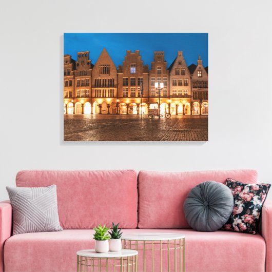 Münster Duitsland Canvas Afdruk (Insitu (Woonkamer))