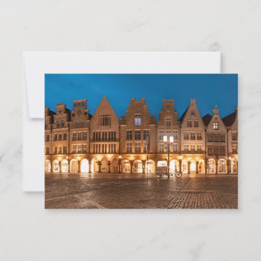 Münster Duitsland Kaart (Voorkant)