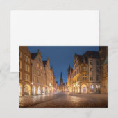 Münster Duitsland Kaart (Voorkant / Achterkant)