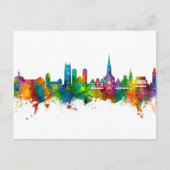 Münster Duitsland Skyline Briefkaart (Voorkant)
