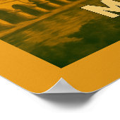 Münster Duitsland Stad Kunst Poster (Hoek)