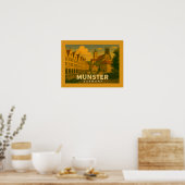 Münster Duitsland Stad Kunst Poster (Keuken)