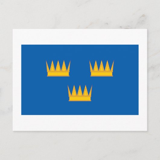 Munster Flag Briefkaart (Voorkant)