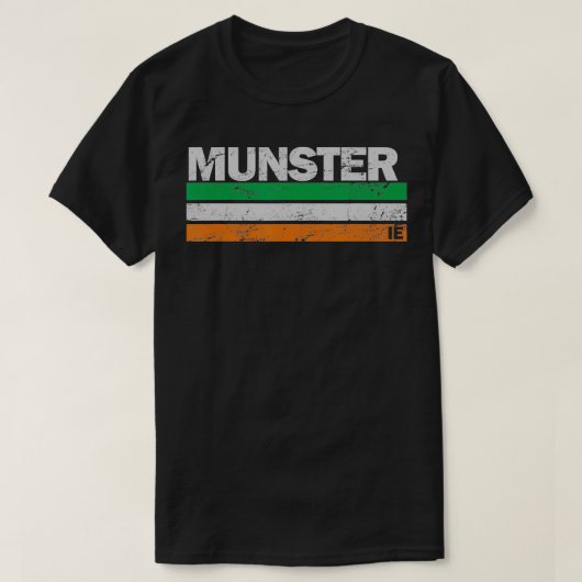 Munster Ireland Flag Irish Pride T-shirt (Design voorkant)