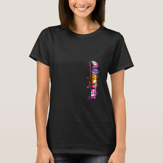 Münster Lettering Waterverf Münster T-shirt (Voorkant)