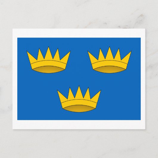 Munster Province Flag Briefkaart (Voorkant)