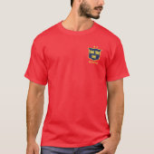 Munster Retro klassieke stijl voor Retro Irish Rug T-shirt (Voorkant)