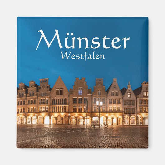 Münster Souvenir Magneet (Voorkant)