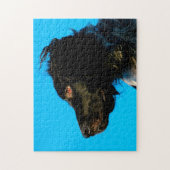 Munsterlander Dog. Legpuzzel (Verticaal)