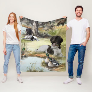 Munsterlander Fleece Deken