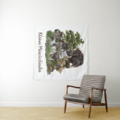 Munsterlander , veelzijdige jachtpuntzoekende wandkleed (In Situ (horizontaal))