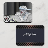 Munstrod Visitekaartje (Voorkant / Achterkant)