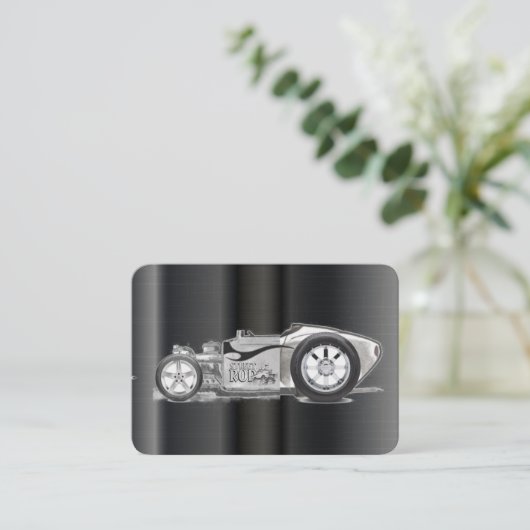 Munstrod Visitekaartje (Staand voorkant)