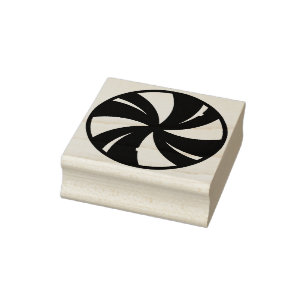 munt-3 rubberstempel