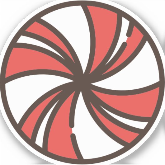 munt-3 sticker (Voorkant)