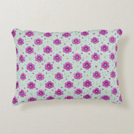 Munt Achtergrond Bloemen Voor Dagelijkse Bloemdeco Accent Kussen