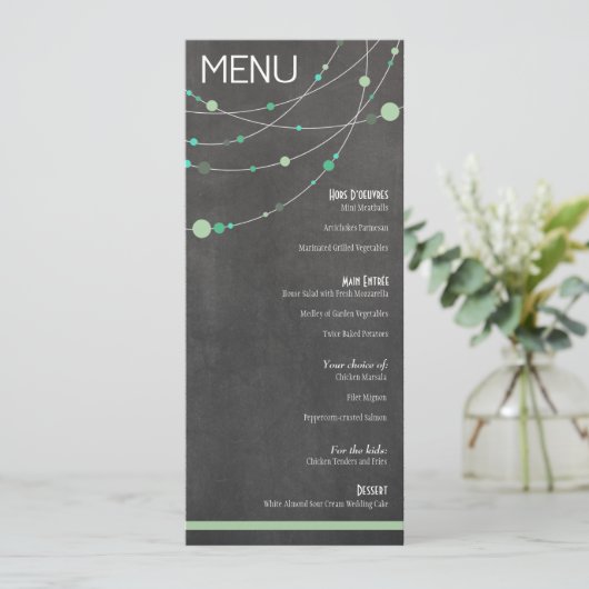 Munt Angela & Willis Stylish Strands Menu (Staand voorkant)
