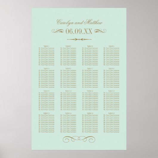 Munt Antiek Vlaamse bruiloft Poster (Voorkant)