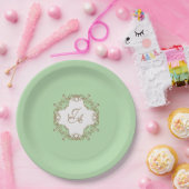 Munt Barok Bruiloft Papieren Bord (Feest)