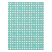  Munt Blauwgroen Groen Geometrische Stippen Patroo Tafelkleed (Voorkant)