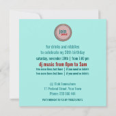 Munt Bohemian Sunshine flower Birthday Party Kaart (Achterkant)