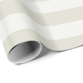 Munt, Bord en Witte Strepen Verjaardag Cadeaupapier (Rol Hoek)