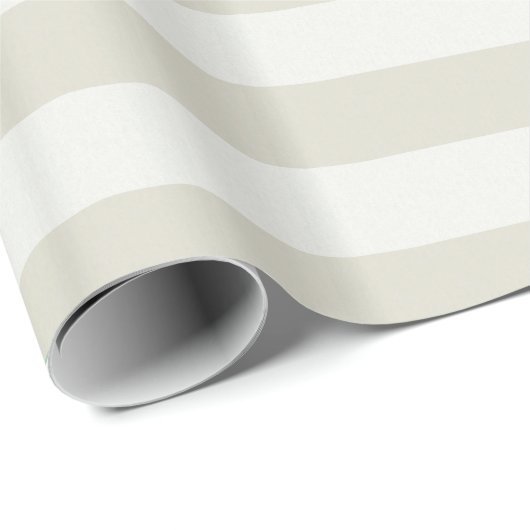 Munt, Bord en Witte Strepen Verjaardag Cadeaupapier (Rol Hoek)