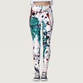 Munt Chocolade Chip Leggings (Voorkant)