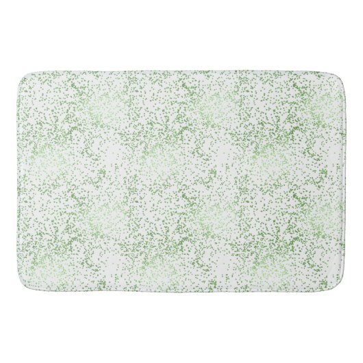 Munt Confetti Stippen Badmat (Voorkant)